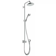 Душевая система hansgrohe Croma 220 Showerpipe Reno 27224000, хром