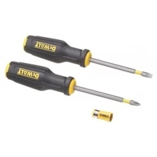 Набор отверток DeWALT DWHT0-62057, 2 предм., желто-черный