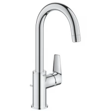 Смеситель для раковины корпус высокий Grohe BauEdge New, хром (23760001)