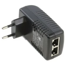 Блок питания для устройств POE 24В DC 24В, 1А, 24Вт, POE-B, 2xRJ45 | ORIENT SAP-24POE 1A