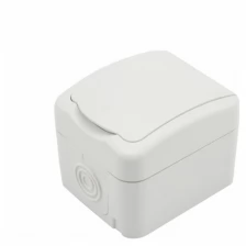 Розетка Kranz Mini OG IP54 White KR-78-0604