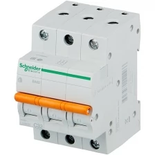 Автоматический выключатель SCHNEIDER ELECTRIC 3p C 16А 4.5кА BA63 Домовой 11223